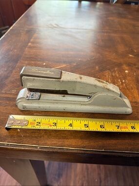 Swingline Vintage Metal Stapler it does show wear otherwise in used condition